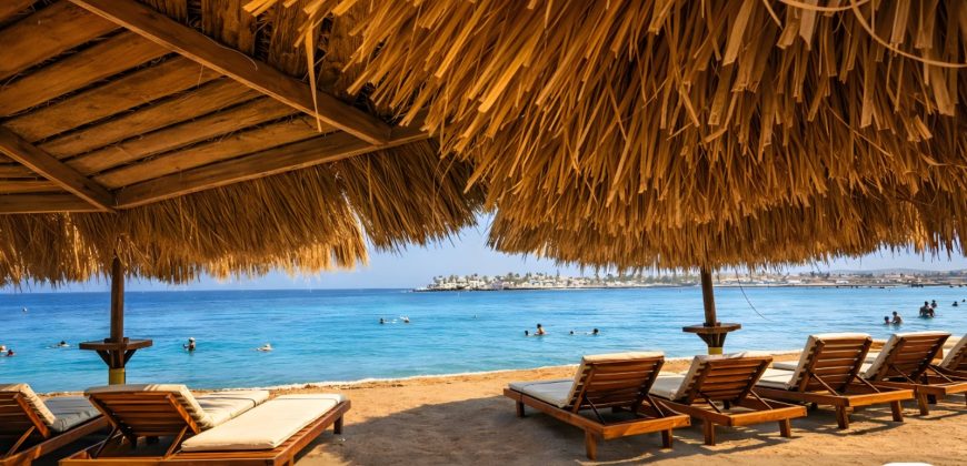 Tiba Golden Resort Private Family Chalet with Pool View – Hurghada